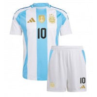 Argentina Lionel Messi #10 Domaci Dres za djecu Copa America 2024 Kratak Rukav (+ Kratke hlače)